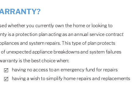 are slab leaks covered by home warranty